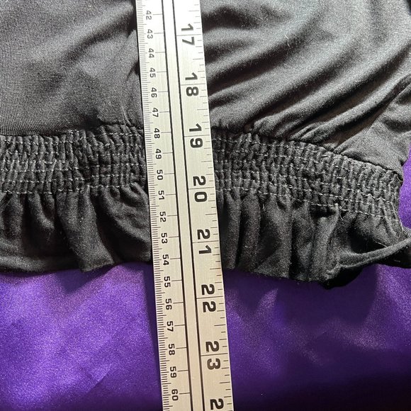 📌The Pyramid Collection Black  Open Front Plus Size Rayon Cardigan - Picture 10 of 14